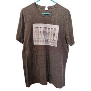 Perrin Drink Michigan T-Shirt-Size Large-Michigan Craft Beer-Made In USA